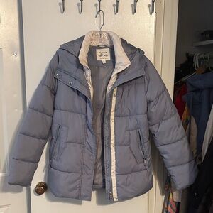 Maralyn & Me Light blue Puffer Jacket